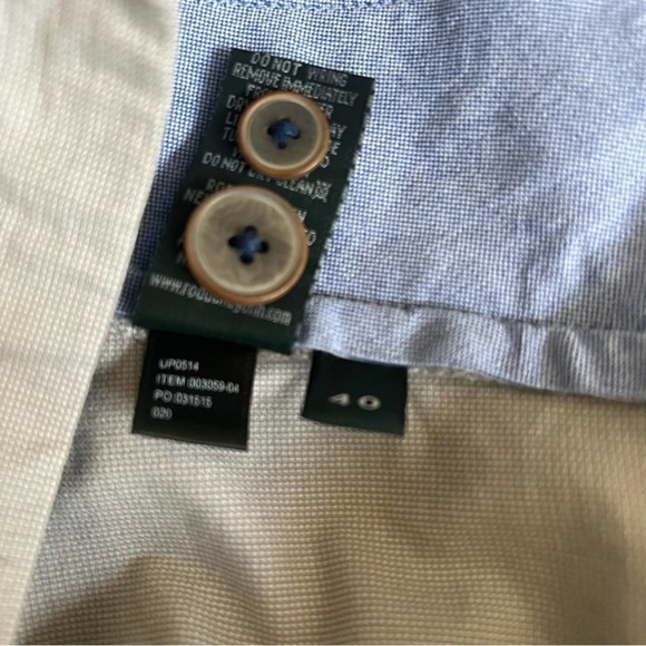 Rodd & Gunn Slim Fit Chino Shorts Size 40 Gray Italy - Picture 7 of 7